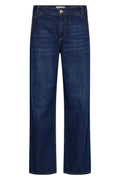 Dara Emerd Jeans 32' | Dark Blue | Jeans fra Mos Mosh