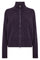 Thora Knit Zip Cardigan | Sweet Grape | Strik fra Mos Mosh