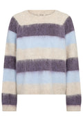 Suvi Stripe Knit | Sweet Grape | Strik fra Mos Mosh