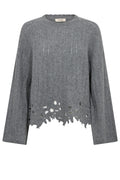 Vanju Liora Lace Knit | Thunderstorm | Strik fra Mos Mosh