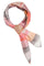Allis printed silk scarf 52801 | Multi Diagonal Stripes Print | Tørklæde fra Gustav