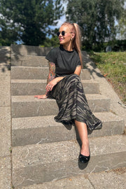 Alma Loose Skirt | Dusty Camo | Nederdel fra Liberté