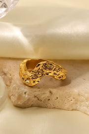 Hammered Wave Ring | Ring fra Birdsong