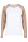 Ulla Ls Raglan Tshirt | Sand White | Bluse fra Liberté