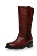 My Good Vibes Dk Brown Long Boot | Brun | Støvler fra Copenhagen Shoes