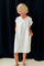 Luma Linen Dress | White