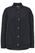 Ruby Loose Jacket | Black | Jakke fra Basic Apparel