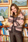 Alana Striped Cardigan 1269 | Soft Rose | Black Colour
