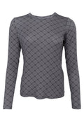 Alba Ls Tee | Grey Mono