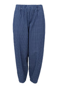 Ally Barrel Pant | Navy | Bukser fra Black Colour