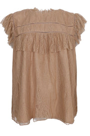 Amilla Lace Top | Frappe | Bluse fra Black Colour
