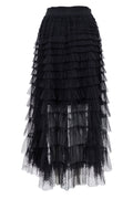 Angelina Mesh Skirt 40965 | Black | Black Colour