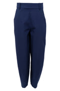 Beate Barrel Pant | Navy | Bukser fra Black Colour