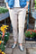 Beate Cigarette Pant | Beige | Bukser fra Black Colour