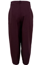 Beverly Barrel Pant | Black Coffee | Bukser fra Black Colour