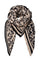 Bex Leo Scarf | Latte/Black | Tørklæde fra Black Colour