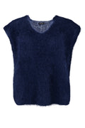 Bjoerk Pullover Vest 1252 | Navy | Black Colour