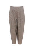 Davina Art Barrel Pant | Brown | Bukser fra Black Colour