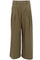 Davina Wideleg Pant | Army | Bukser fra Black Colour