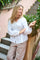 Emilia Shirt Blouse | White | Bluse fra Black Colour