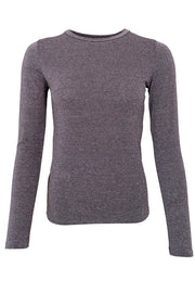 Faye Bf Blouse | Dk. Grey | Bluse fra Black Colour