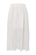 Frey Lace Skirt | Creme | Nederdel fra Black Colour