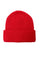 Ginger Rib Hat | Red | Hue fra Black Colour