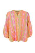 Hellas Shirt | Orange | Bluse fra Black Colour