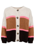 Hildur Knit Cardigan | Camel | Strik fra Black Colour