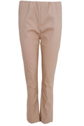 Josie Slim Pant | Sand | Hose von Black Colour – nedsat