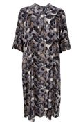 Kenna Shirt Dress | Fall Black | Kjole fra Black Colour – nedsat