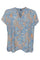 Luna Andrea S/S Blouse | Golden Aqua