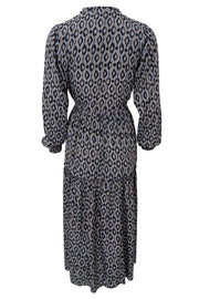 Luna Rose Boho Dress | Steel Grey | Kjole fra Black Colour