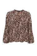 Luna Blouse | Golden Toffee | Bluse fra Black Colour – nedsat