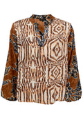 Luna Blouse | Lily Blue | Bluse fra Black Colour