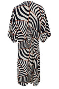 Luna Kaftan Dress | Mosaic Black