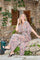 Luna Long V-Neck Dress | Imperial Rose