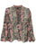 Luna Pleat Blouse | Cashmere Green | Bluse fra Black Colour