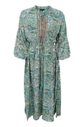 Luna Raglan Dress | Sea Green | Kjole fra Black Colour – nedsat
