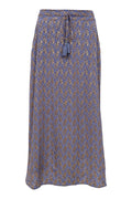 Luna Regular Skirt | Blue Mist | Nederdel fra Black Colour – nedsat