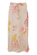 Luna Regular Skirt | Poppy Rose | Nederdel fra Black Colour