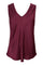 Mabel Double V-Neck Top | Plum