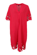 Madicken Long Dress | Red | Kjole fra Black Colour