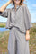 Manon Loose Shirt 41285 | Coffee | Black Colour
