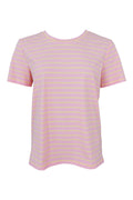 Maylee Ss Tee | Candy/Yellow | Bluse fra Black Colour – nedsat