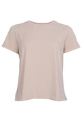 May Ss Tee | Sand | T-Shirt fra Black Colour