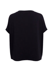 May Loose Blouse | Black | Bluse fra Black Colour