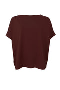 May Loose Blouse | Coffee | Bluse fra Black Colour