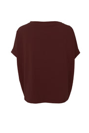 May Loose Blouse | Coffee | Bluse fra Black Colour