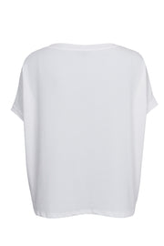 May Loose Blouse | Off White | Bluse fra Black Colour